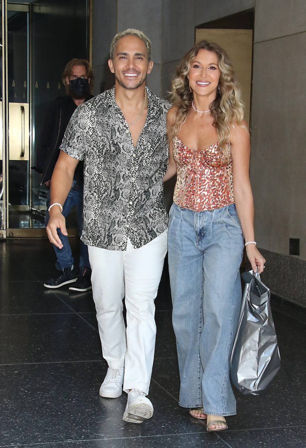 Alexa PenaVega - And Carlos PenaVega spotted together at the NBC's Today Show in New York City
