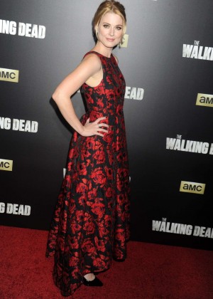 Alexandra Breckenridge - 'The Walking Dead' Season 6 Premiere in NYC
