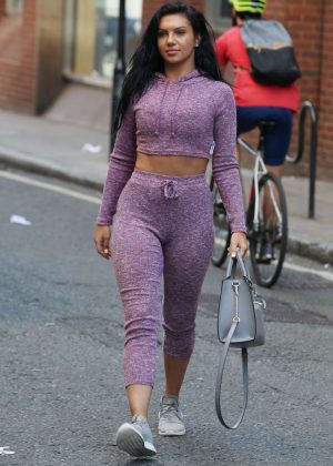 Alexandra Cane - Out and about in London