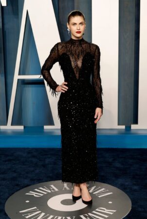 Alexandra Daddario - 2022 Vanity Fair Oscar Party in Los Angeles