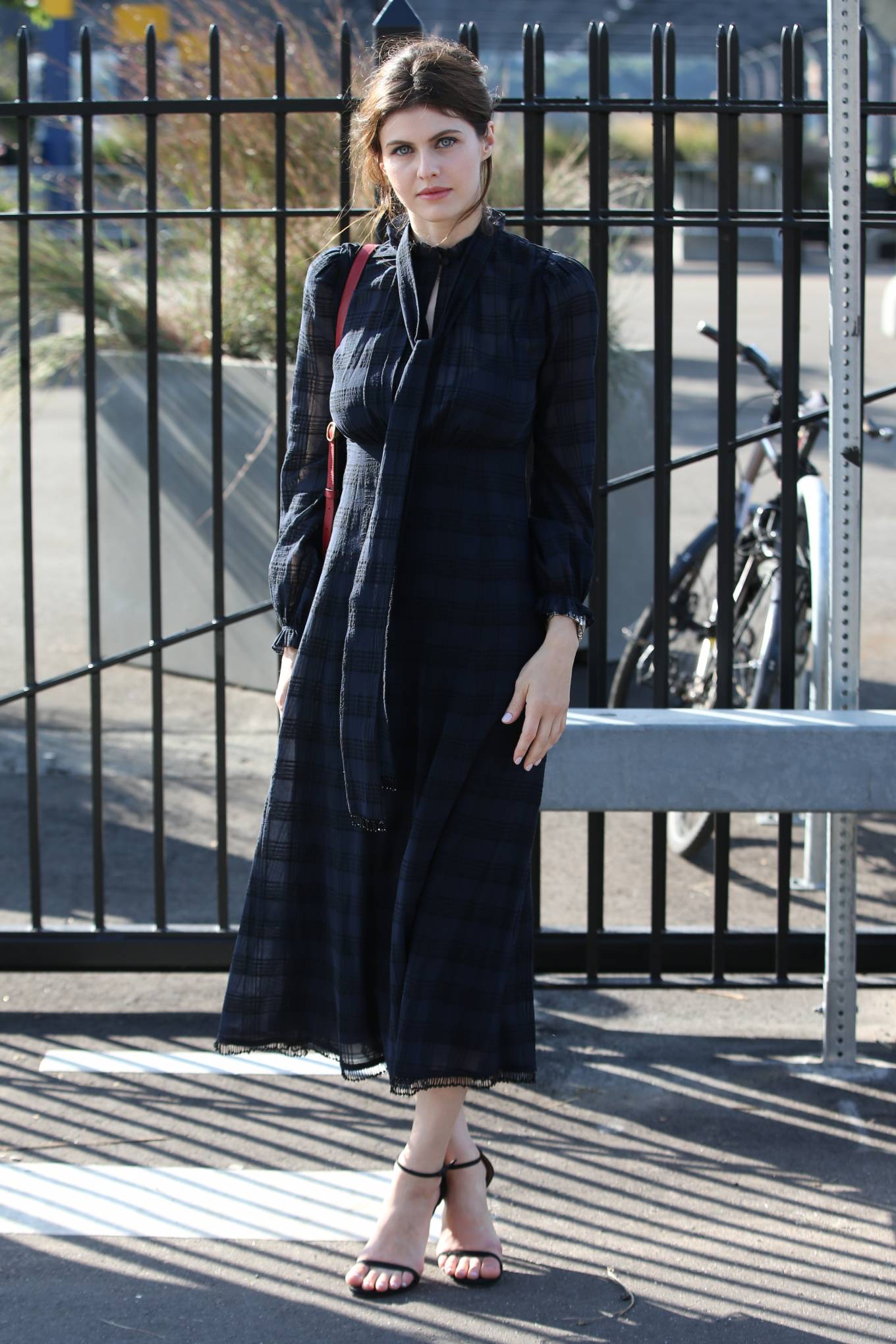 Alexandra Daddario - Arrives Coach fashion show during New York Fashion Week