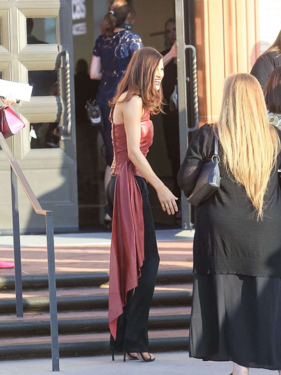 Alexandra Daddario - Arriving at the Wallis Annenberg Center in Los Angeles