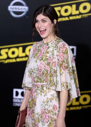Alexandra Daddario - 'Solo: A Star Wars Story' Premiere in Los Angeles