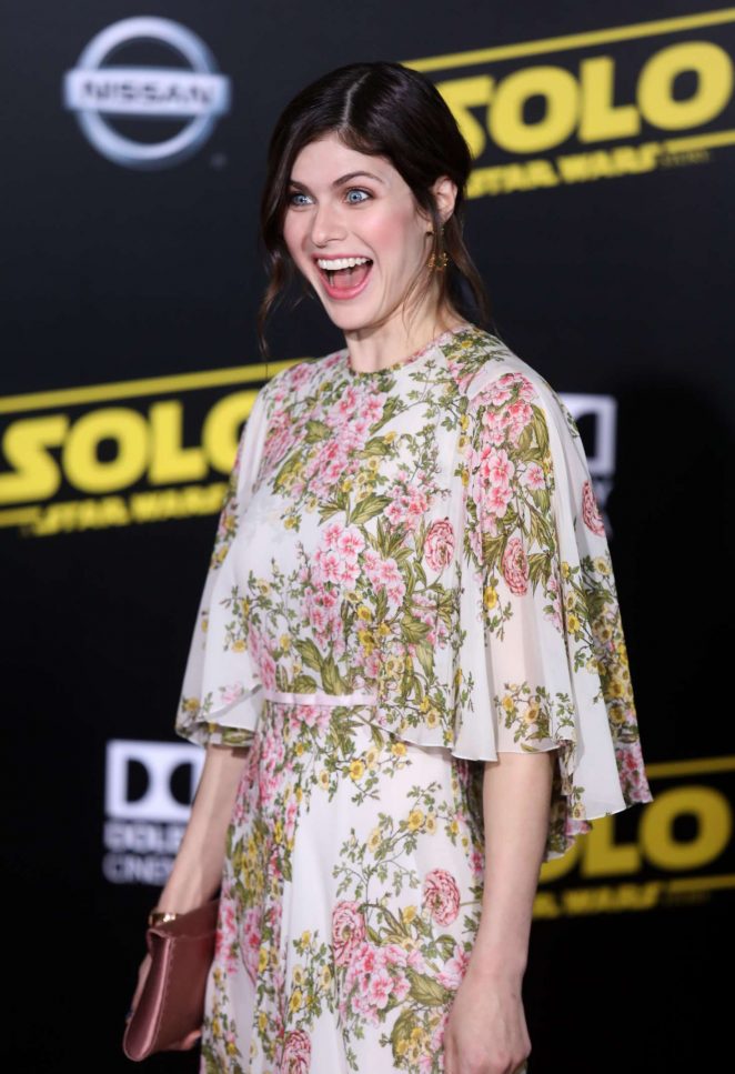 Alexandra Daddario - 'Solo: A Star Wars Story' Premiere in Los Angeles