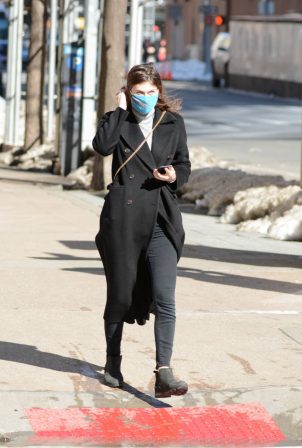 Alexandra Daddario - Stepping out in New York