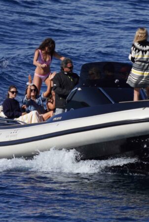 Alexandra Felstead - Spotted on a boat in Ibiza