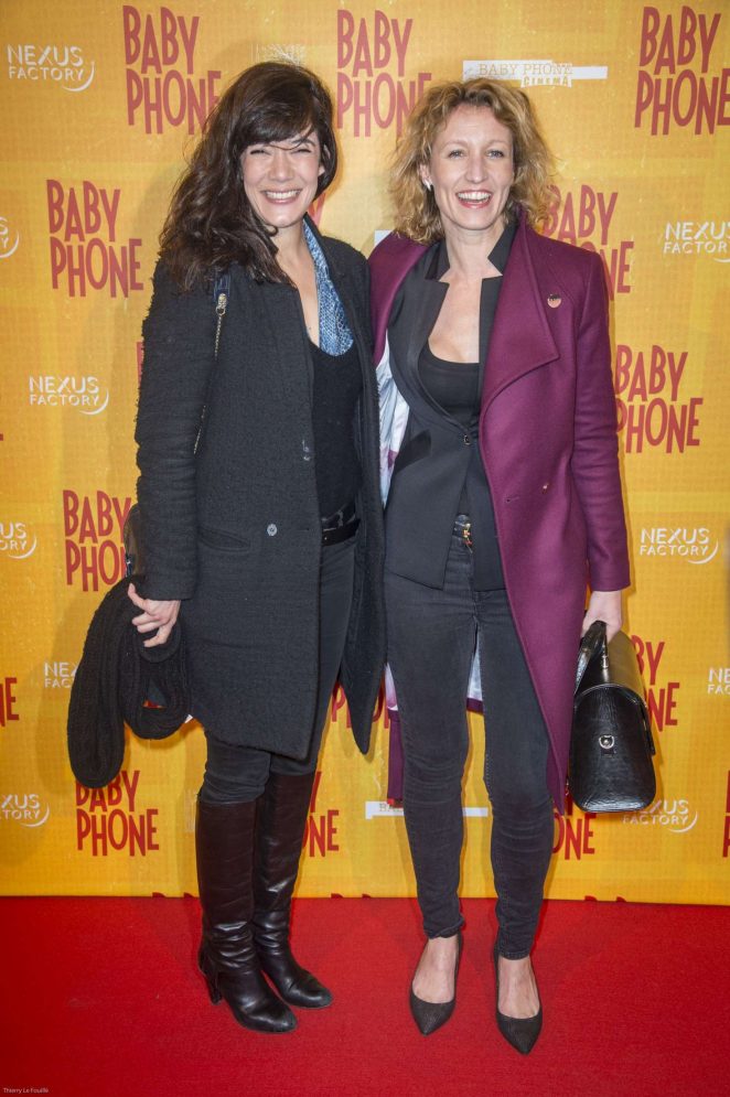 Alexandra Lamy & Melanie Doutey - 'Baby Phone' Premiere in Paris