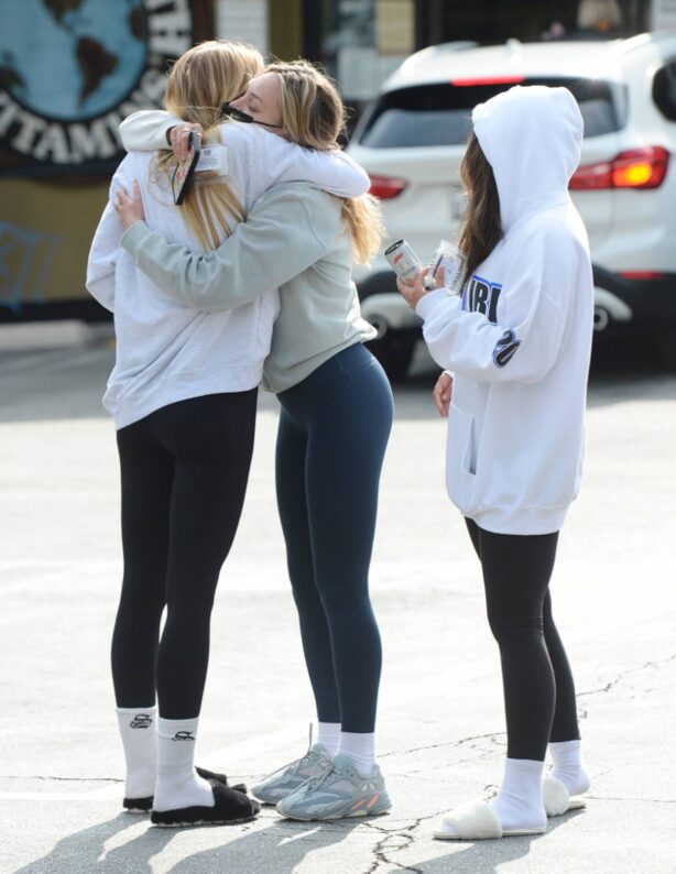 Alexis Ren, Maddie and Mackenzie Ziegler - Steps out in Los Angeles
