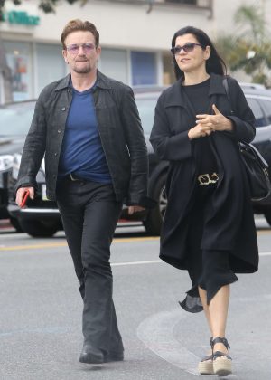 Ali Hewson out in West Hollywood