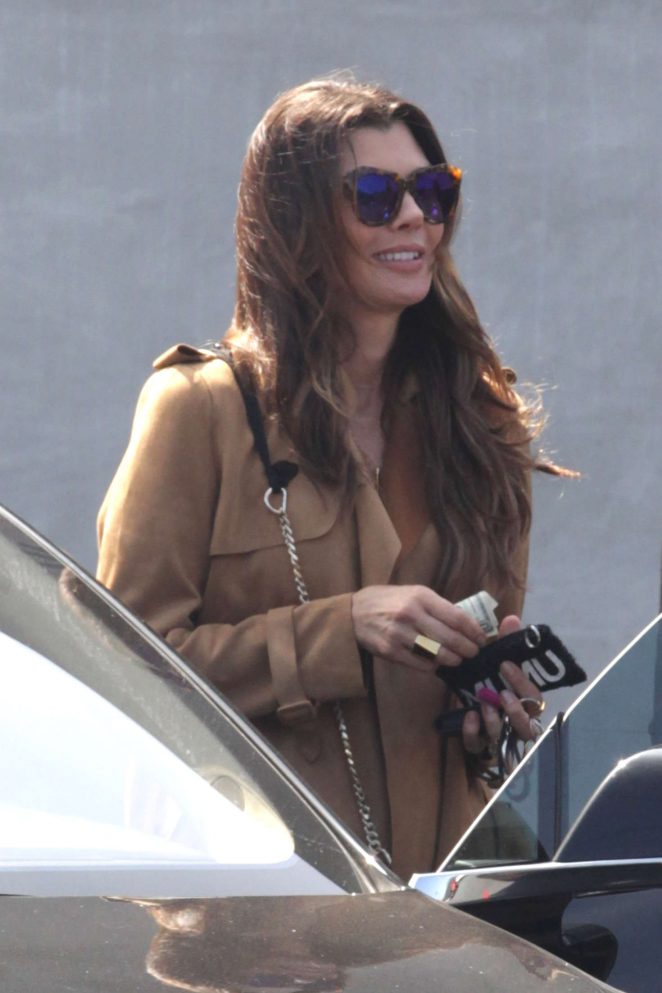 Ali Landry Shopping at Maxfield in West Hollywood