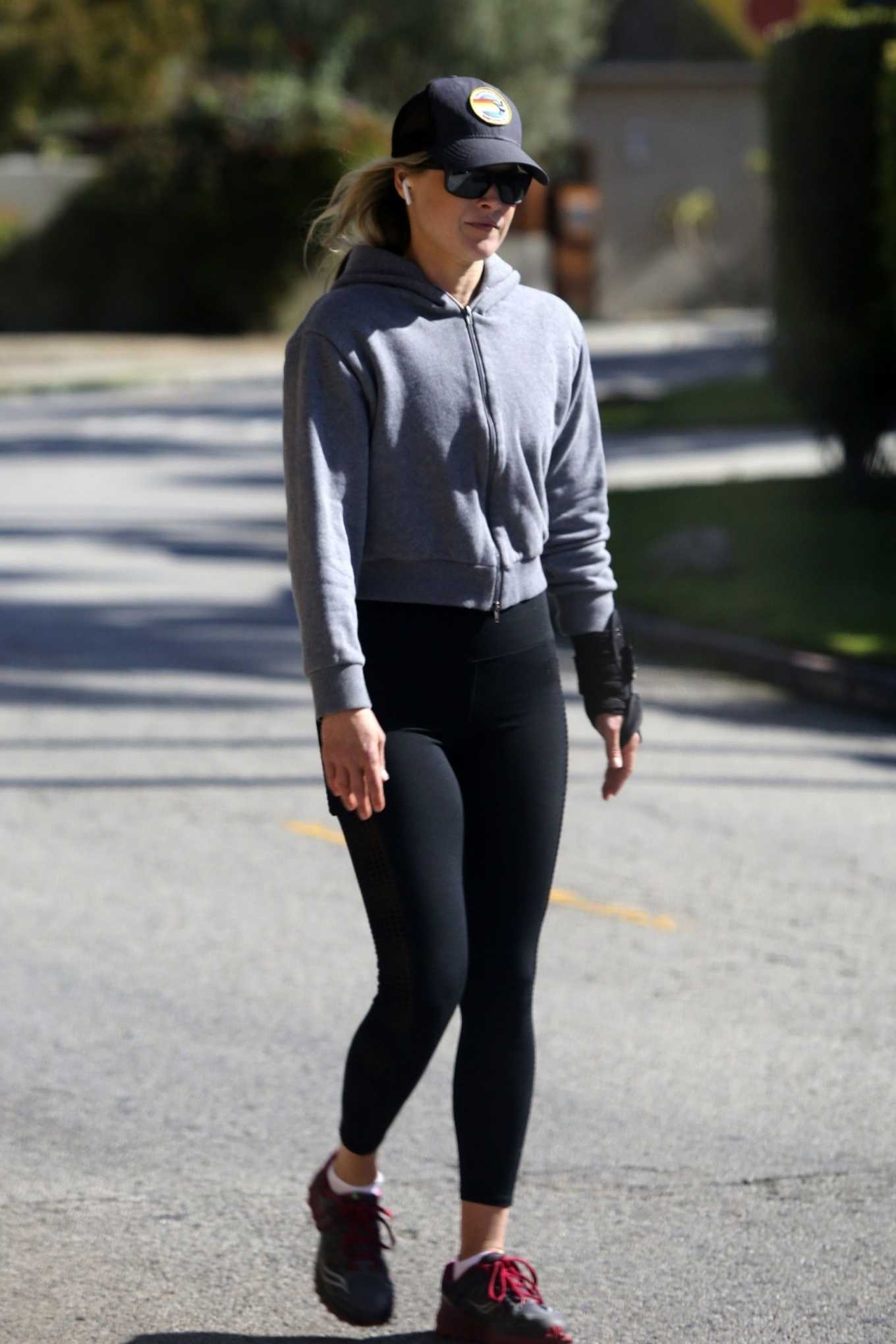 Ali Larter in Tights - Out for a Hike in Los Angeles-12 | GotCeleb