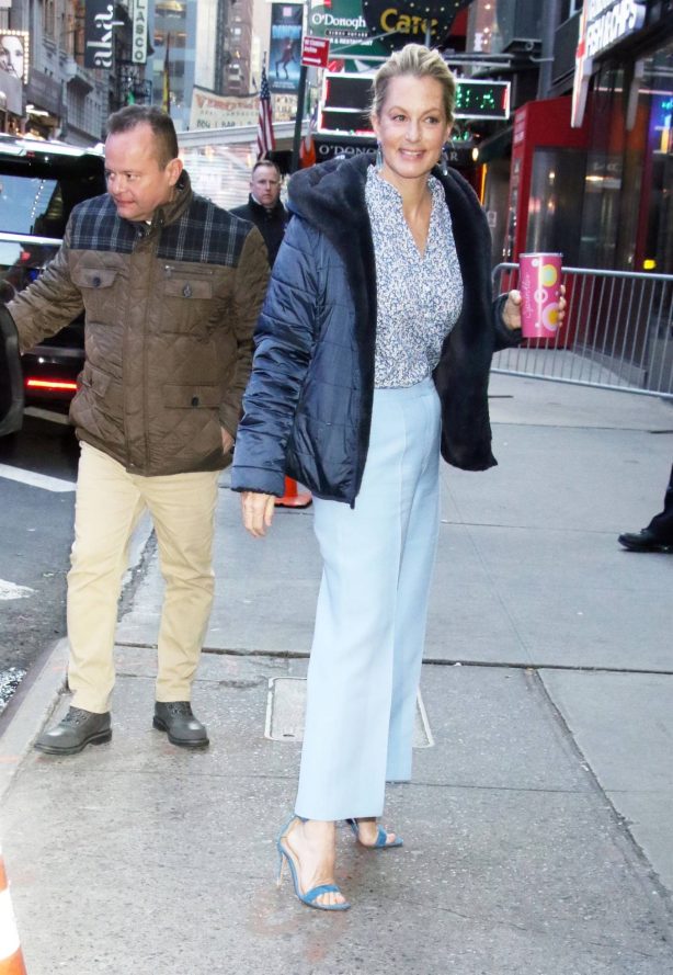 Ali Wentworth - Arriving at Good Morning America in New York