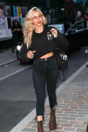 Alice Dellal - Arrives at Benefit Hello Happy launch party in London