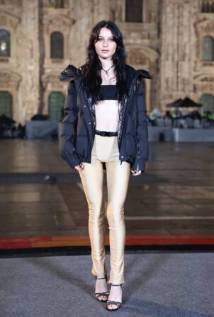 Alice Pagani - Moncler Fashion Show during the Milan Fashion Week Womenswear SS 2023