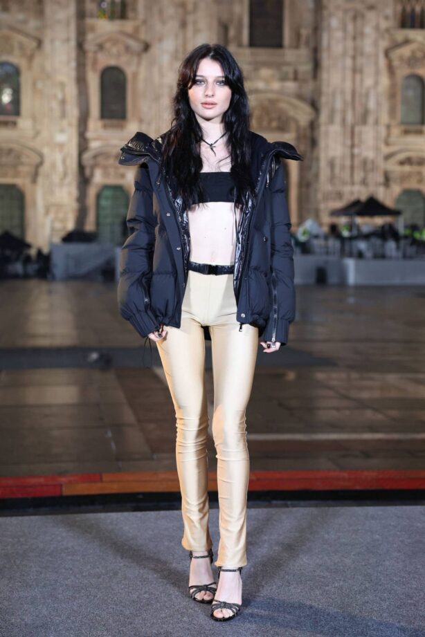 Alice Pagani - Moncler Fashion Show during the Milan Fashion Week Womenswear SS 2023