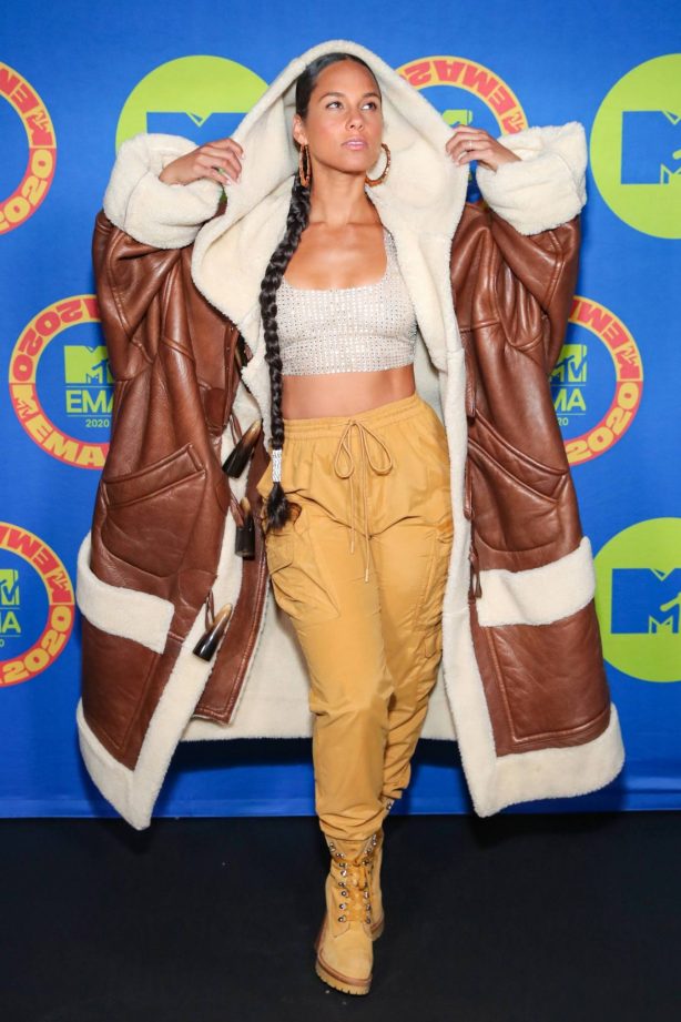 Alicia Keys - 2020 MTV Europe Music Awards in Los Angeles