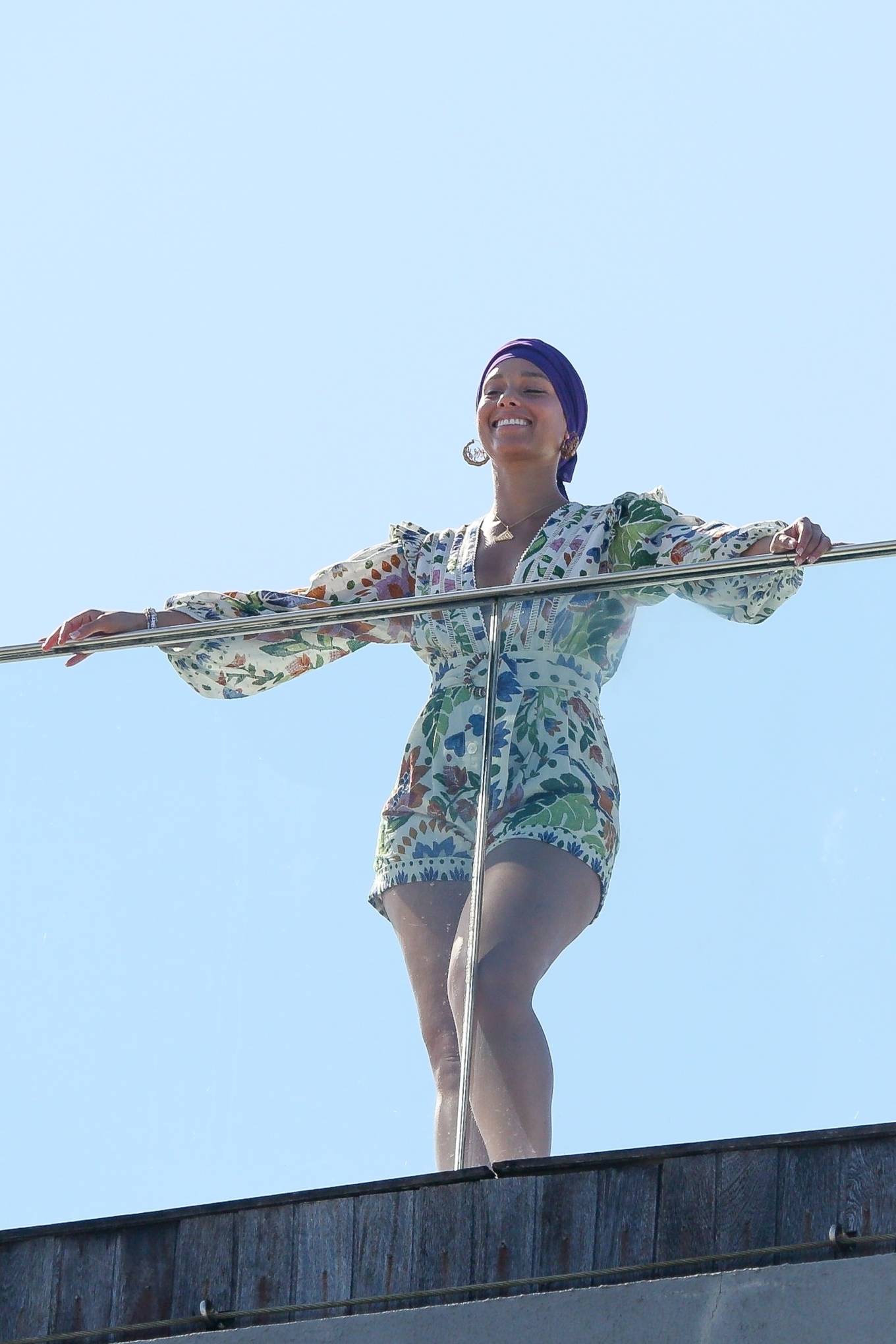 Alicia Keys 2023 : Alicia Keys – On a photoshoot by the Fasano Hotel pool in Rio-13