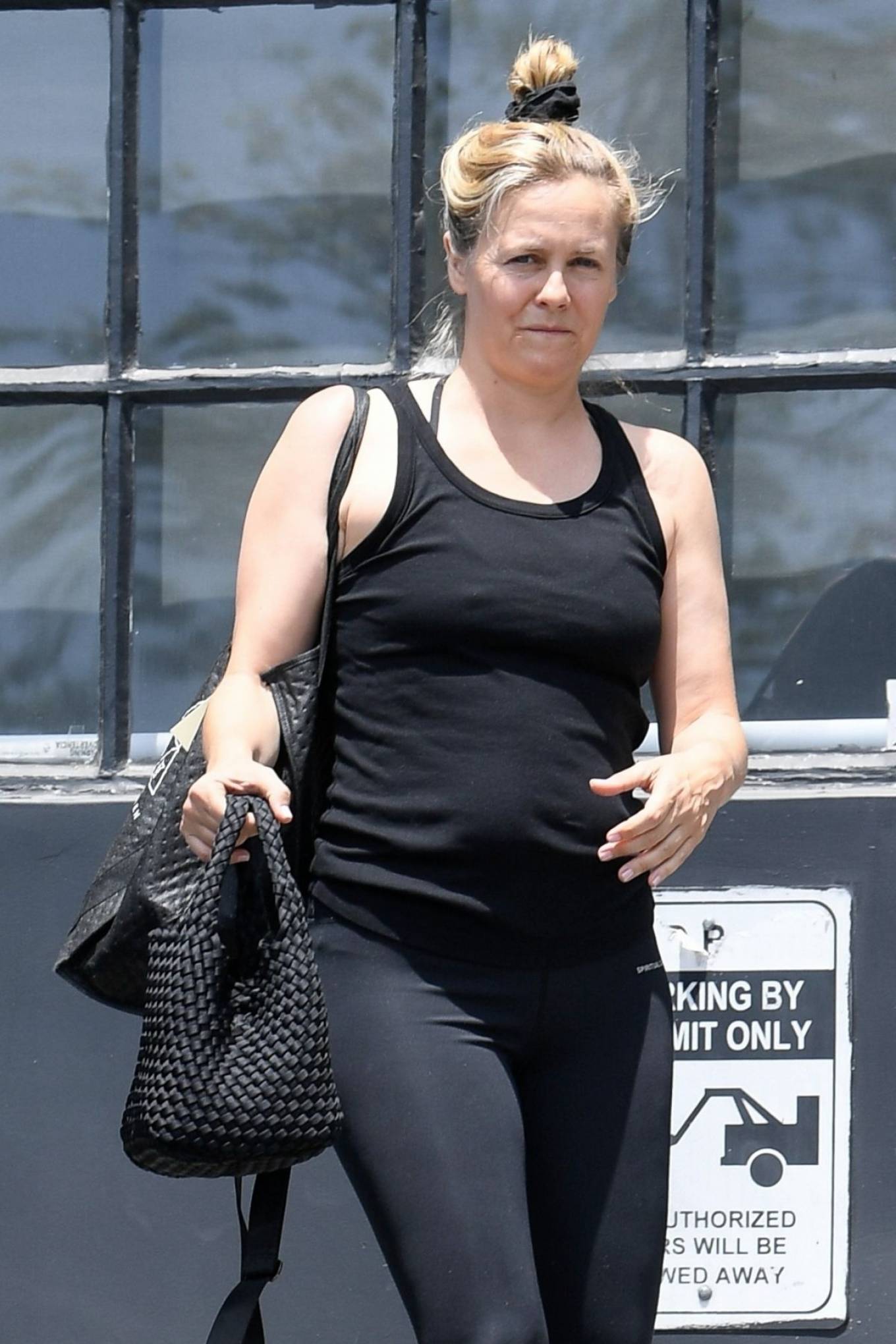 Alicia Silverstone 2022 : Alicia Silverstone – In a athleisure ensemble at the gym in Los Angeles-02