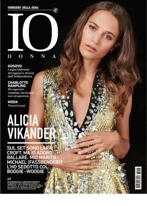 Alicia Vikander - Io Donna del Corriere della Sera (February 2018)