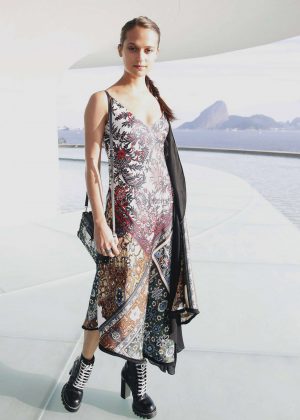 Alicia Vikander - Louis Vuitton 2017 Cruise Collection in Brazil