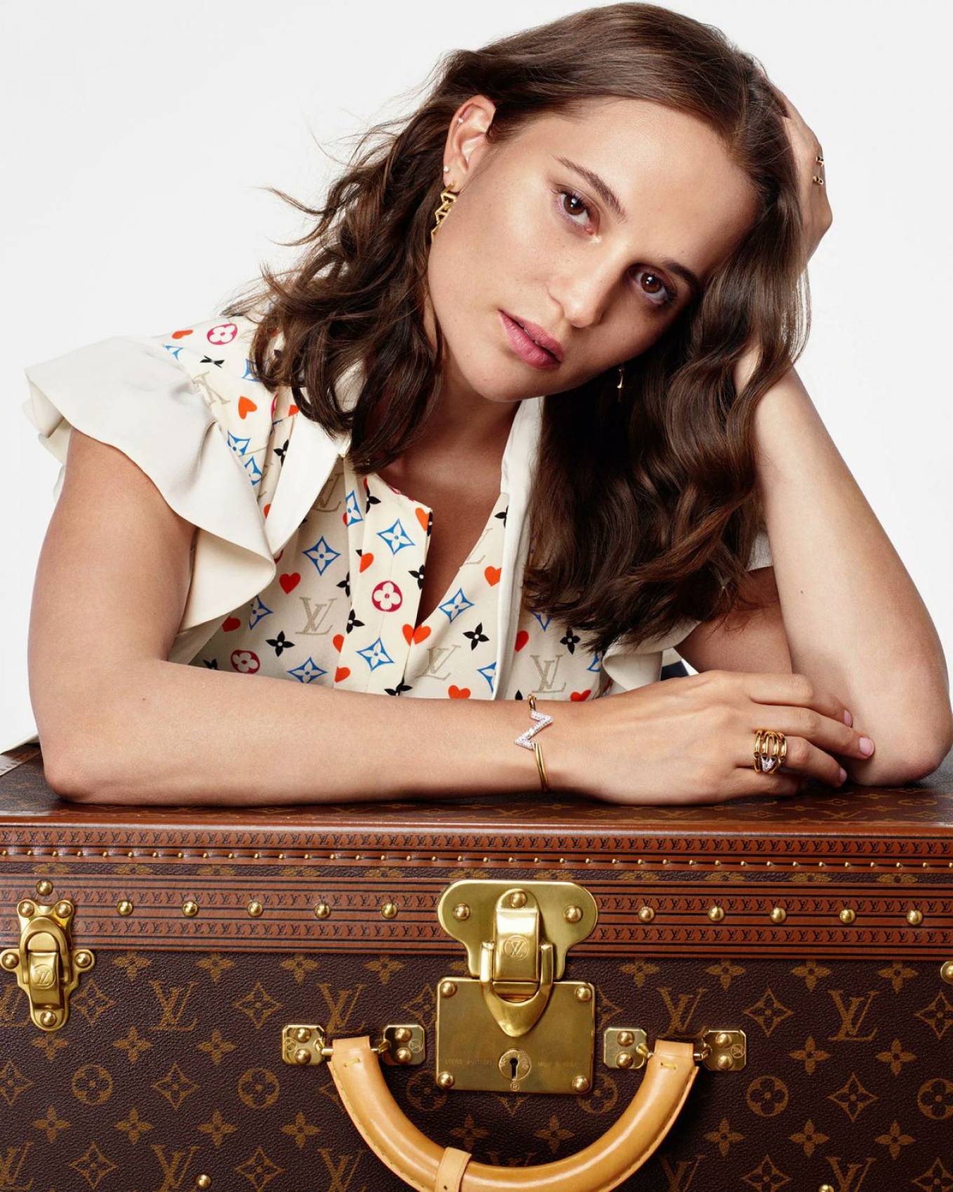 Alicia Vikander – Louis Vuitton Journey Home for the Holidays (2020 Collection)