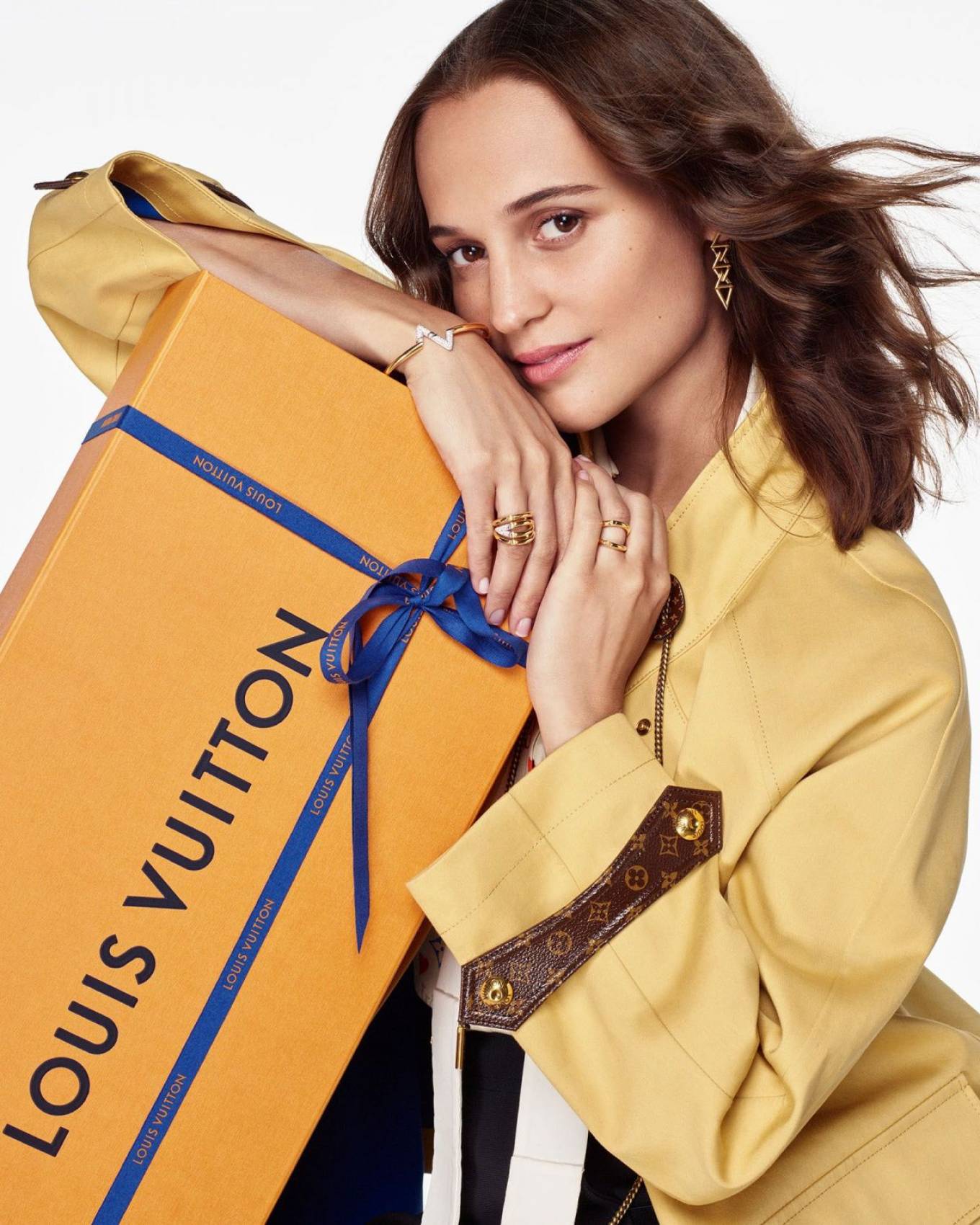 Alicia Vikander – Louis Vuitton Journey Home for the Holidays (2020 Collection)