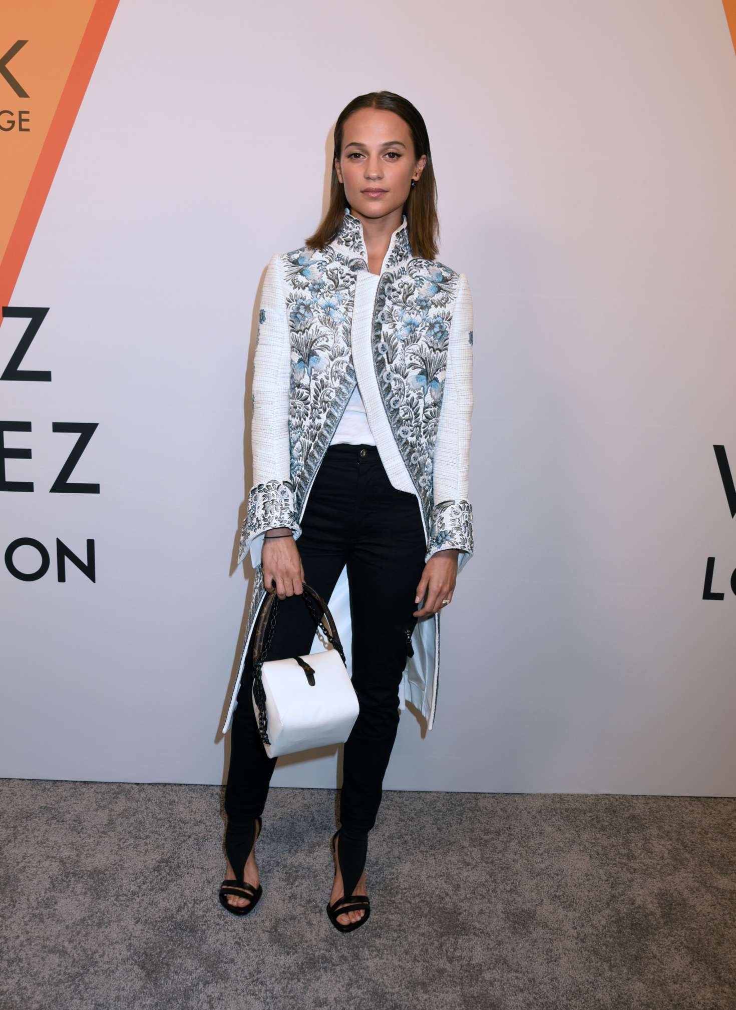 Alicia Vikander attends Louis Vuitton Maison Seoul opening party in Seoul,  South Korea