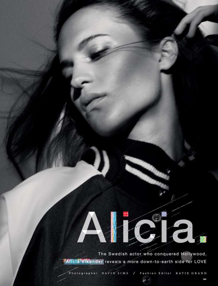 Alicia Vikander 2015 : Alicia Vikander: Love Magazine 2015 -01