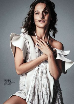 Alicia Vikander - Madame Figaro Magazine (March 2018)