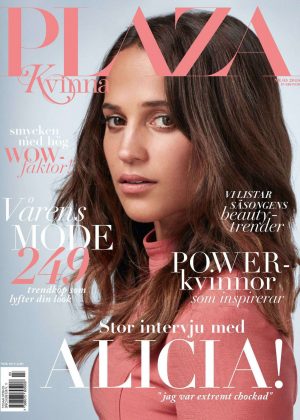 Alicia Vikander - Plaza Kvinna Magazine (March 2018)