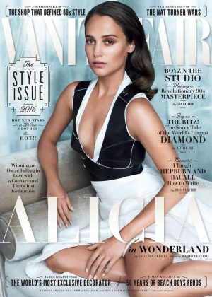 Alicia Vikander - Vanity Fair Magazine (September 2016)