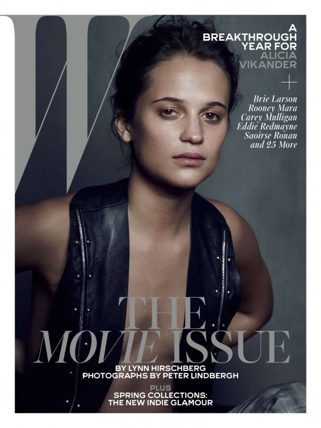 Alicia Vikander - W Magazine (February 2016)