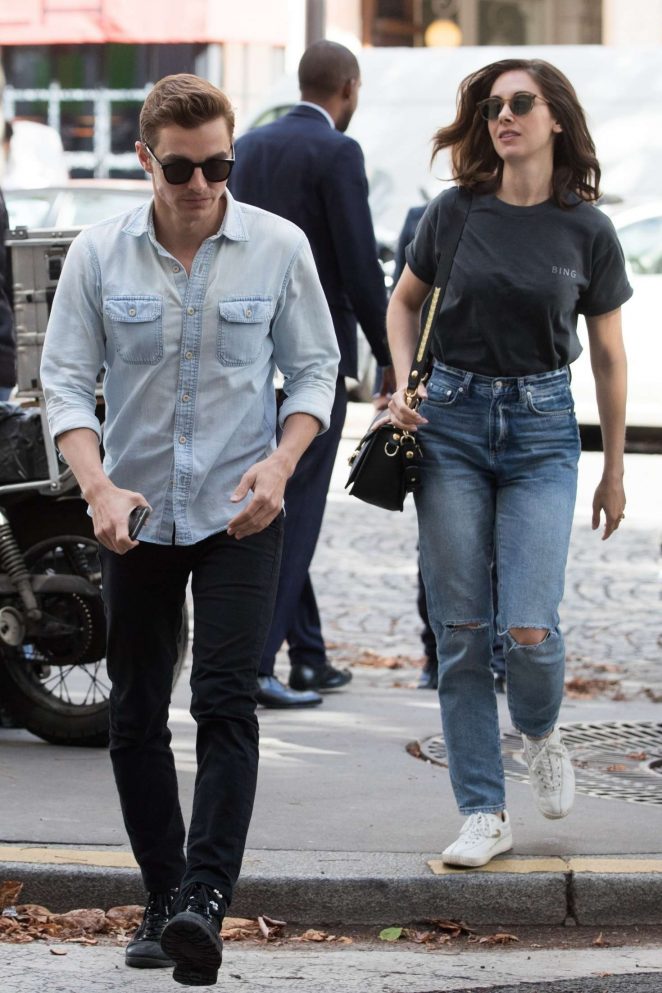 Alison Brie and Dave Franco - Arrive in Paris