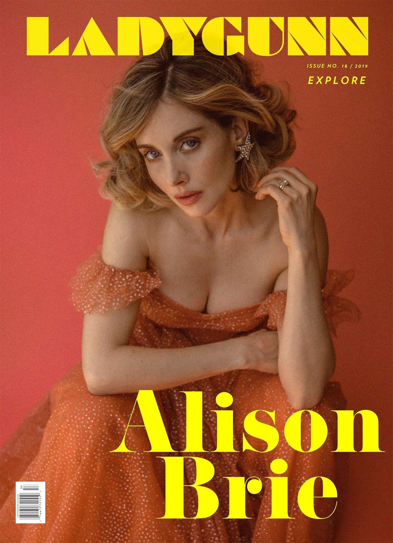 Alison Brie â€“ LadyGunn Magazine no18 (August â€“ September 2019)