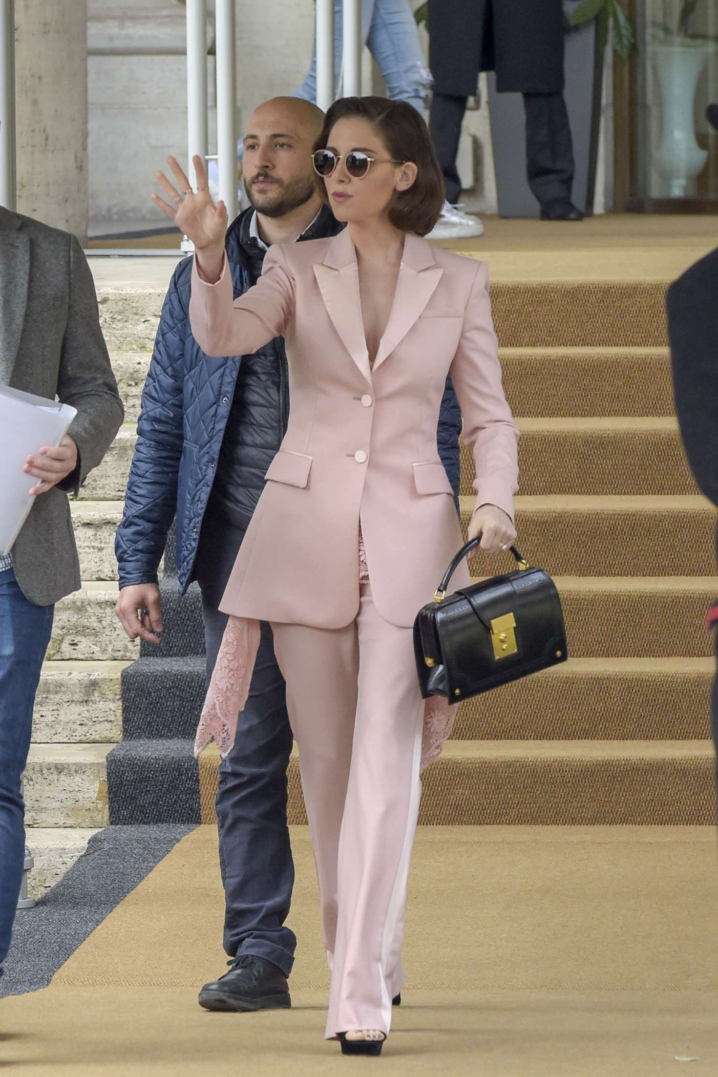 Alison Brie: Leaving her hotel in Rome -10 | GotCeleb