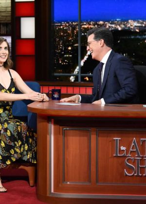 Alison Brie - 'The Late Show with Stephen Colbert' in New York