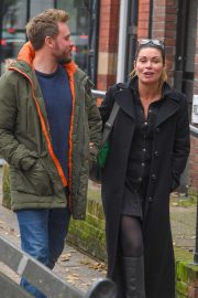 Alison King with her fiance David Stuckley in Alderley Edge Cheshire