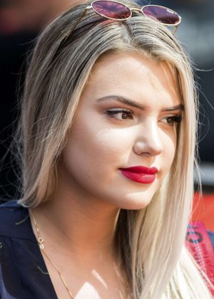 Alissa Violet at Gumball 3000 Rally in London