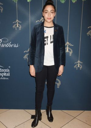 Allegra Acosta - Brooks Brothers Holiday Celebration in Beverly Hills