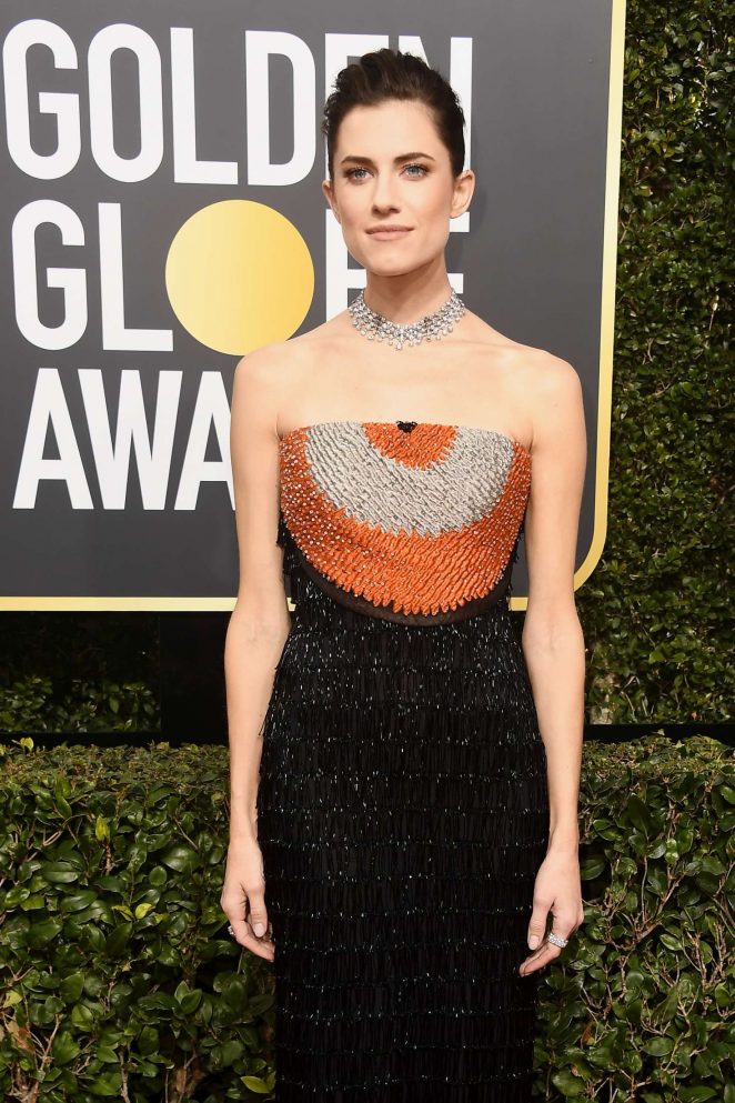 Allison Williams - 2018 Golden Globe Awards in Beverly Hills