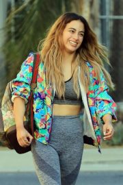Ally Brooke - Arriving at Dancing With The Stars Studio in LA