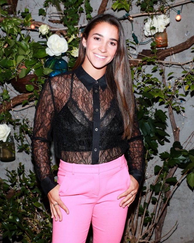 Aly Raisman - AerieREAL Role Models Dinner Party in New York