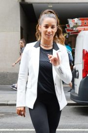 Aly Raisman - Leaving 'The Today Show' in NYC