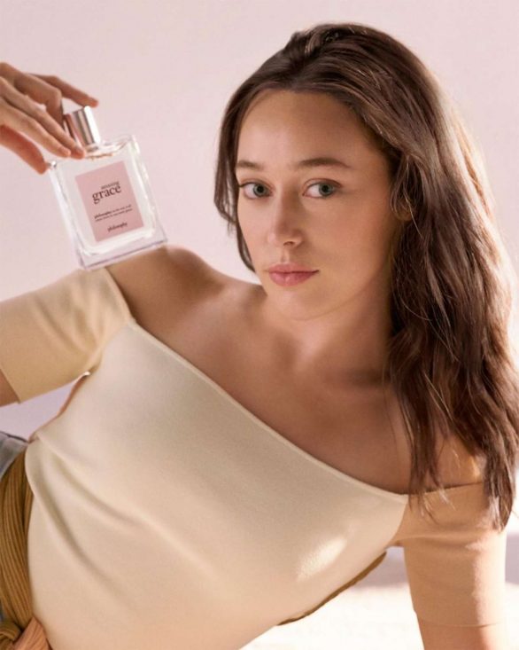 Alycia Debnam-Carey - Philosophy's 'Amazing Grace' Perfume 2019