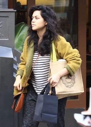 Alyssa Diaz - Christmas shopping at The Grove in Hollywood