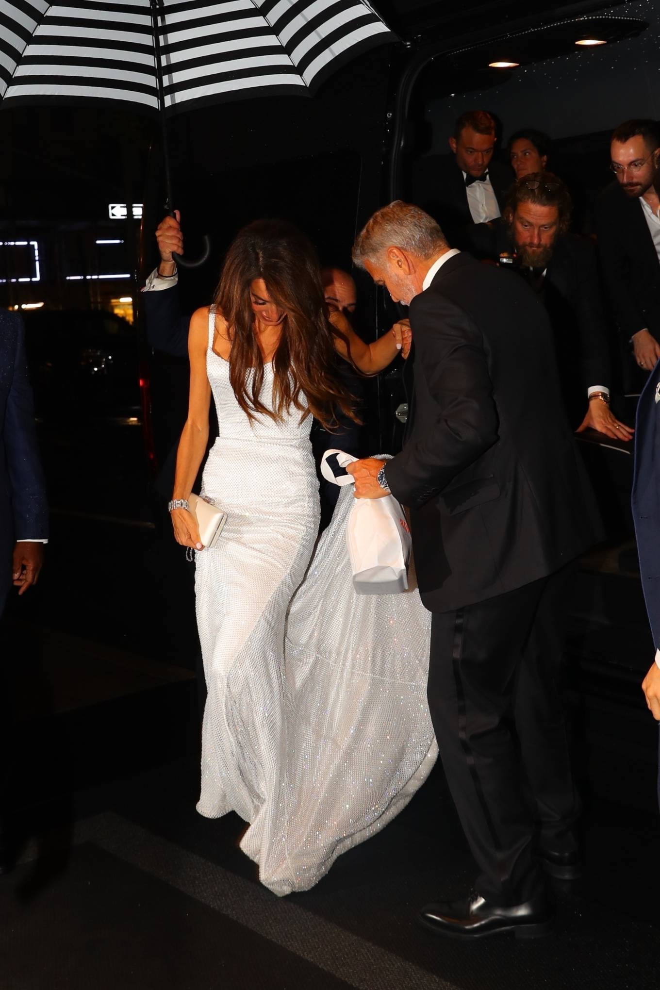 Amal Clooney - Clooney Foundation for Justice's 2023 Albie Awards after party