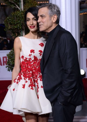 Amal Clooney -  'Hail, Caesar' Premiere in Westwood