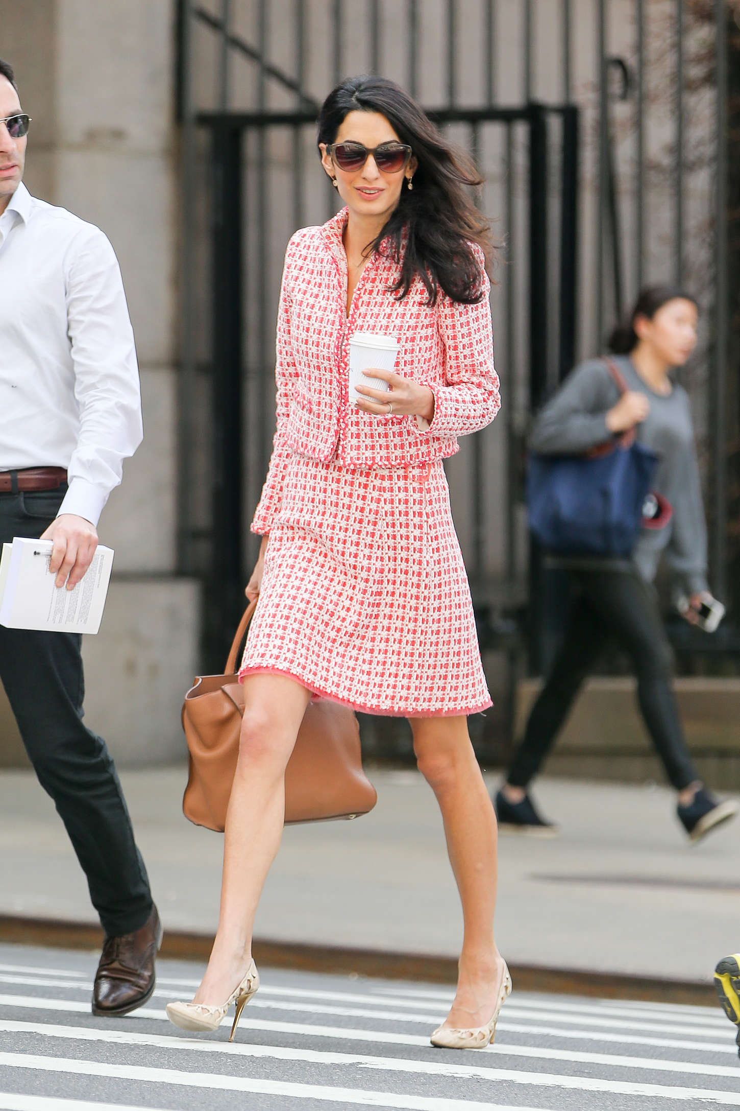 Amal Clooney 2015 : Amal Clooney: Out in NYC -14. 