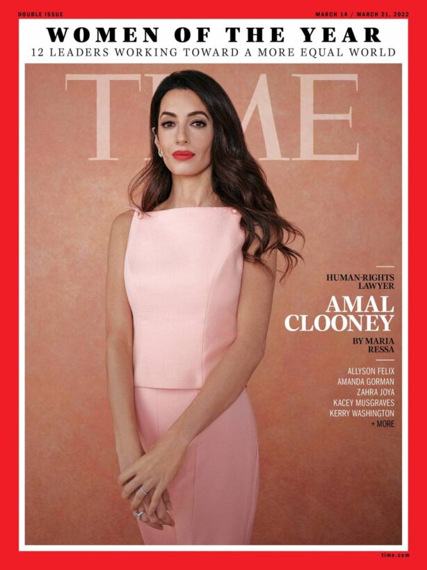 Amal Clooney - TIME Magazine Women of the Year 2022 issue