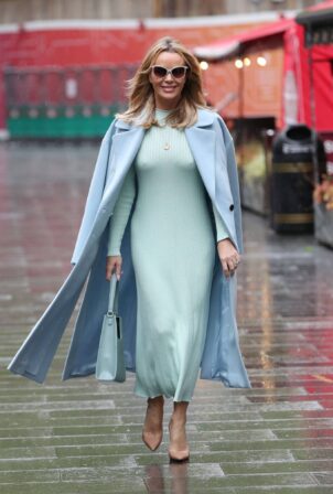 Amanda Holden - Pictured at Global Radio in London